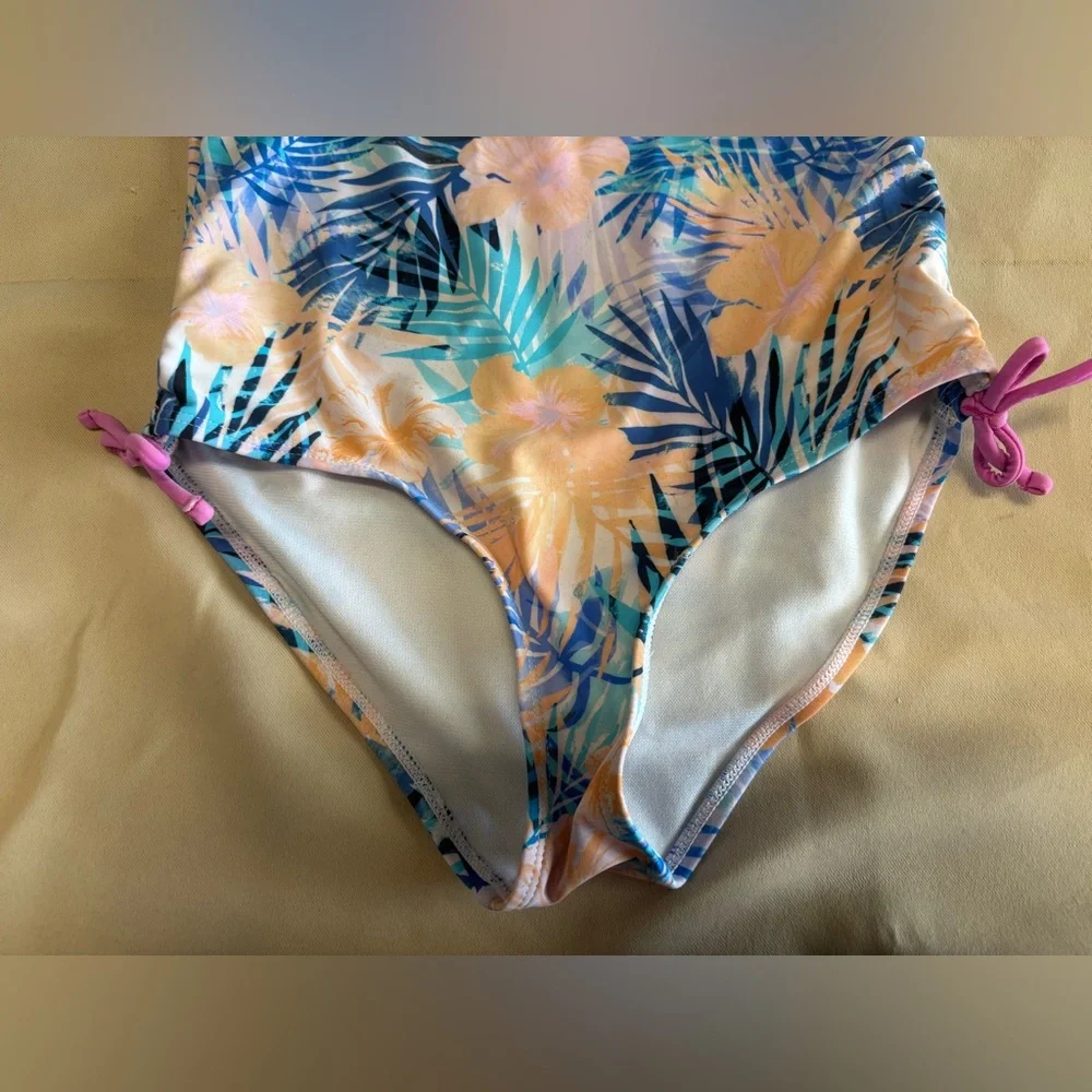 Angel Beach‎ Hawaiian Tropical Kids Swim One Piece